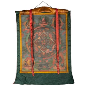 Tibetan Mandala Thangka