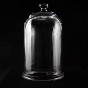 Laboratory Glass Domed Bell Jar Vacuum Chamber