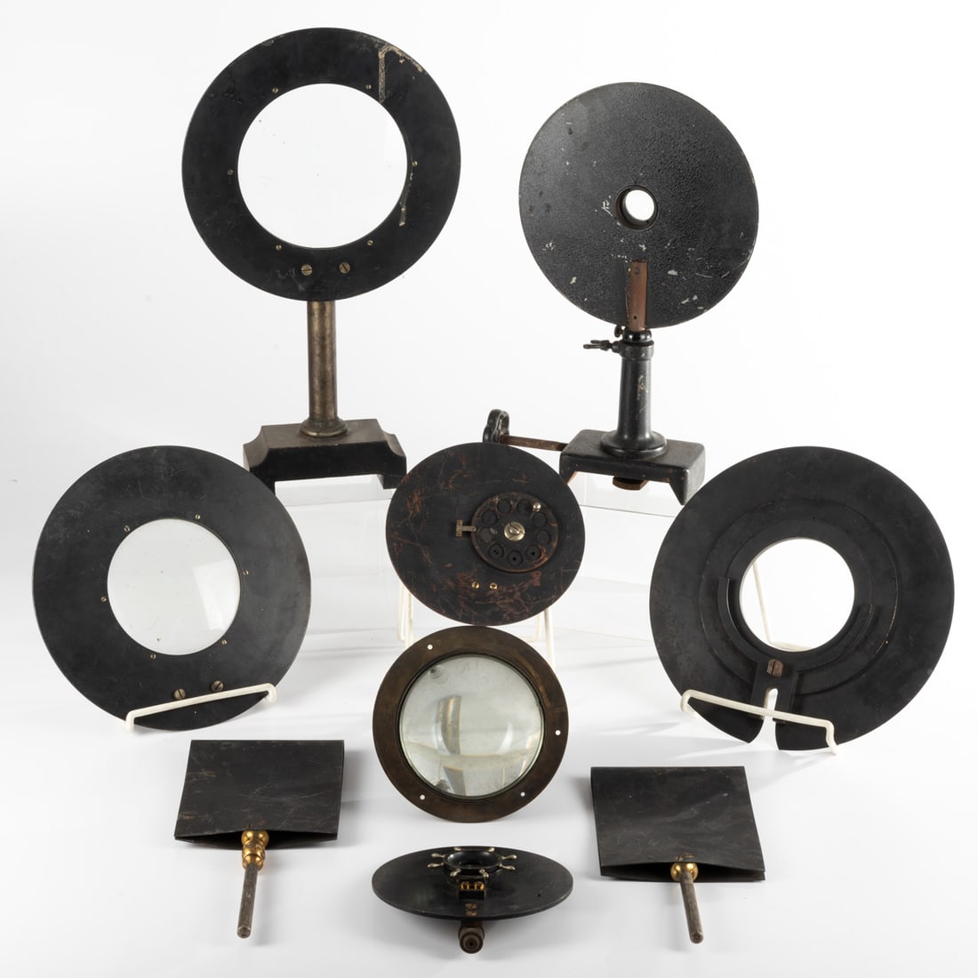 A Group of Scientific Laboratory Lenses and Components (1 of 5)