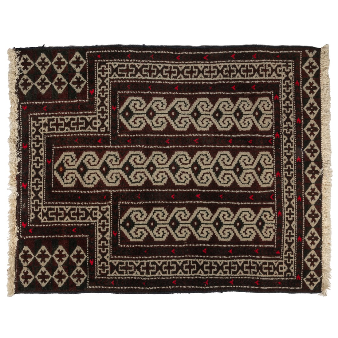 A Persian Turkoman Prayer Rug (1 of 5)