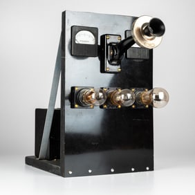 A DeForest OT5 Transmitter Front Panel