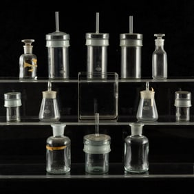 Glass Apothecary Bottles