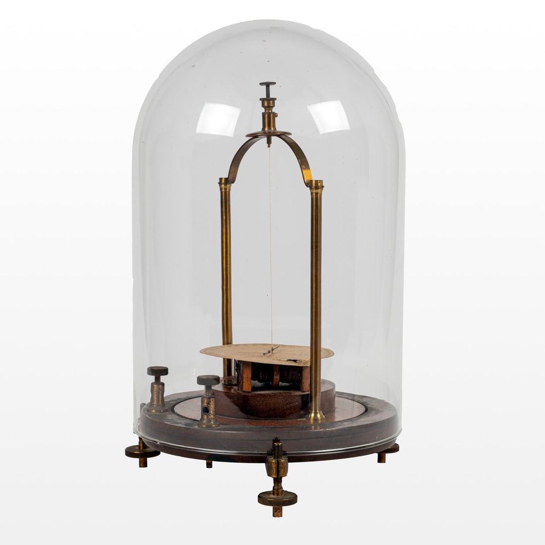 Elliot Brothers Astatic Galanometer with Glass Display Dome (1 of 5)