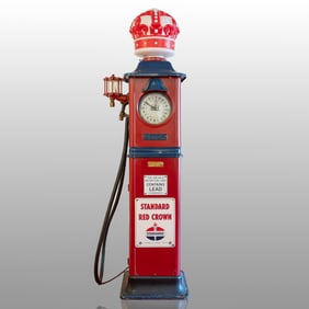 Erie Model 173 Clock Face Gas Pump