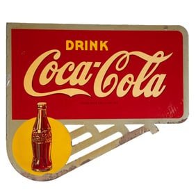 Drink Coca-Cola Flange Sign