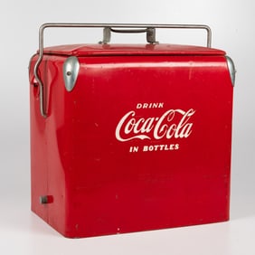 A Vintage Acton MFG Coca-Cola Ice Chest