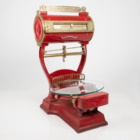Restored Dayton Barrel Scale