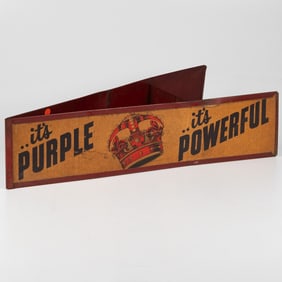 Standard Oil Red Crown Gasoline Car Topper