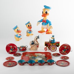 Collection of Donald Duck Memorabilia