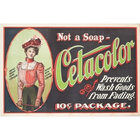Cetacolor Advertising Sign
