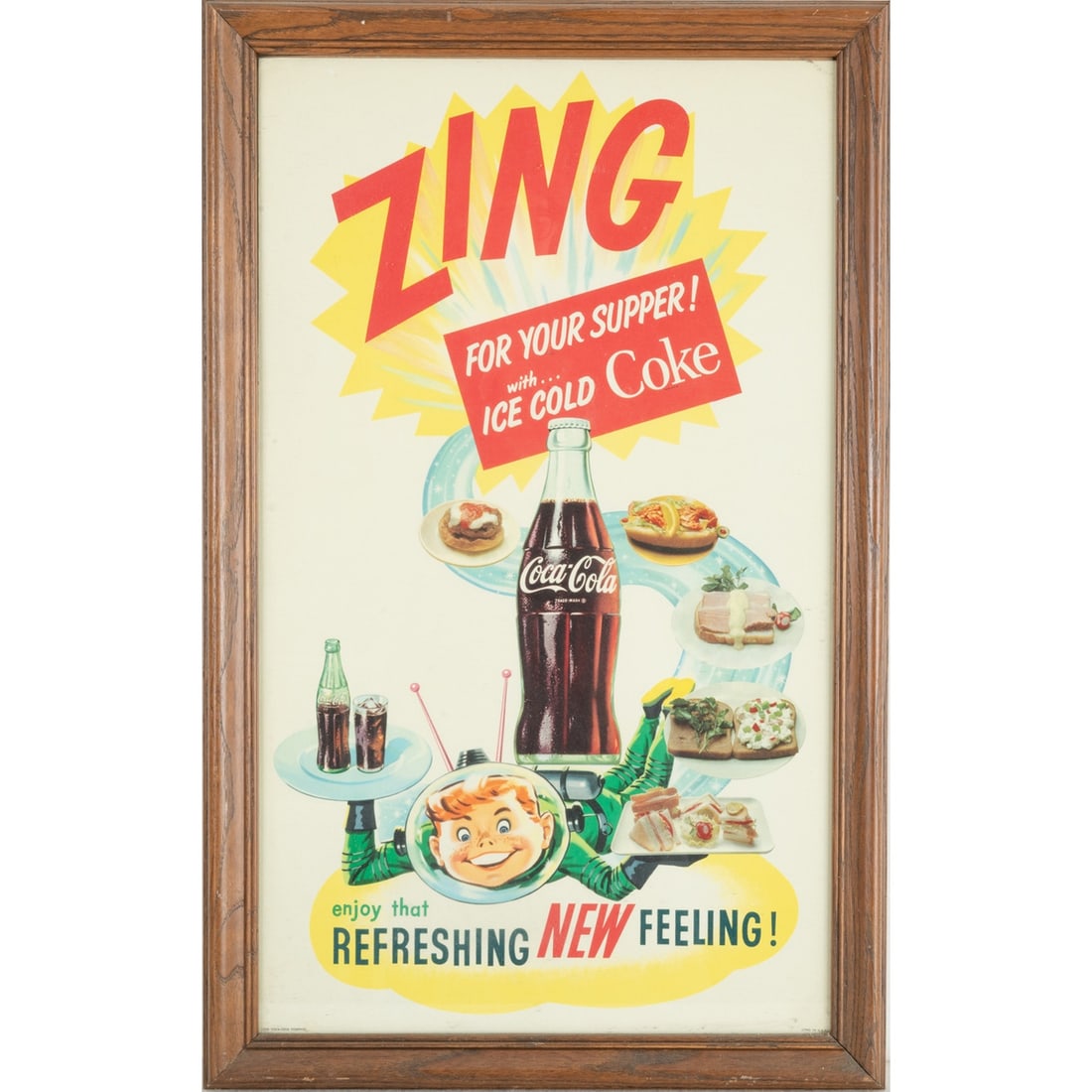 Coca-Cola Zing Advertising Store Display (1 of 4)