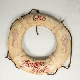 Vintage Life Preserver Ring Buoy