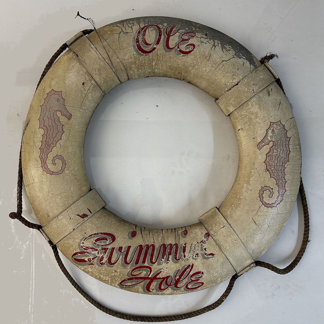 Vintage Life Preserver Ring Buoy (1 of 8)