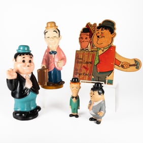Five Laurel and Hardy Memorabilia