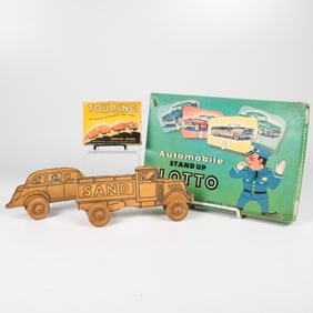 Automobile-Themed Toys and Games, 1940s-50s