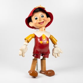 Ideal Pinocchio Composition and Wood Jointed Doll