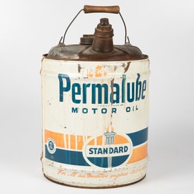 Standard Permalube 5 Gallon Metal Oil Can