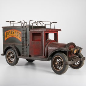 A Jones & Co Moving Truck Decorative Replica