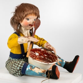 Child with Bowl and Spoon Automaton