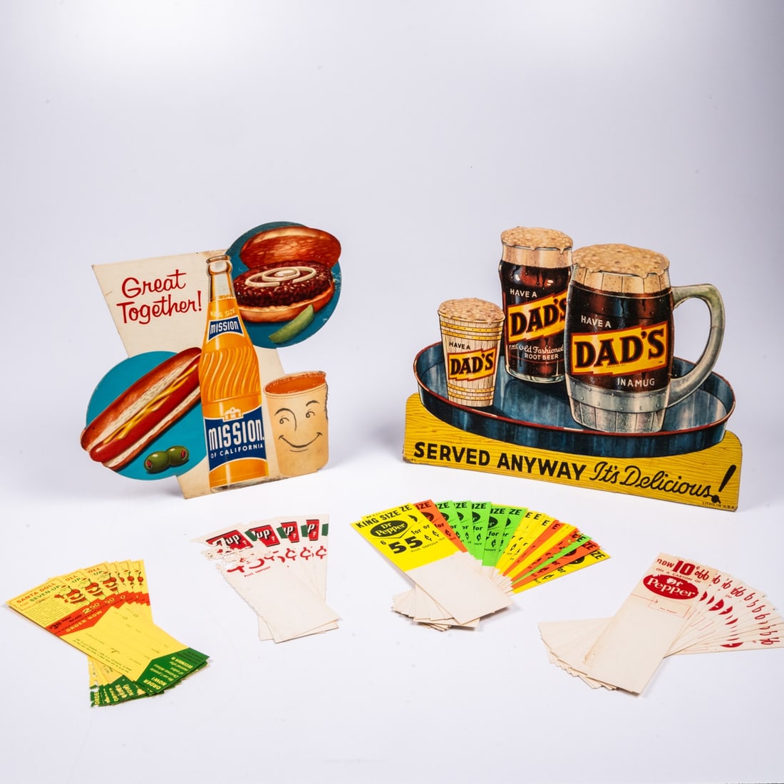 Group Of Vintage Soda Displays (1 of 6)