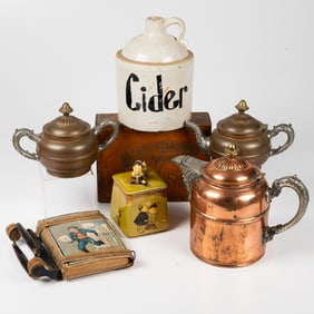 Antique Kitchen-Themed Decorative Items
