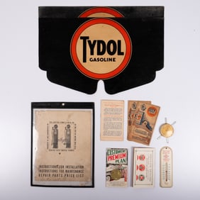 Group Of Vintage Petroliana Signage