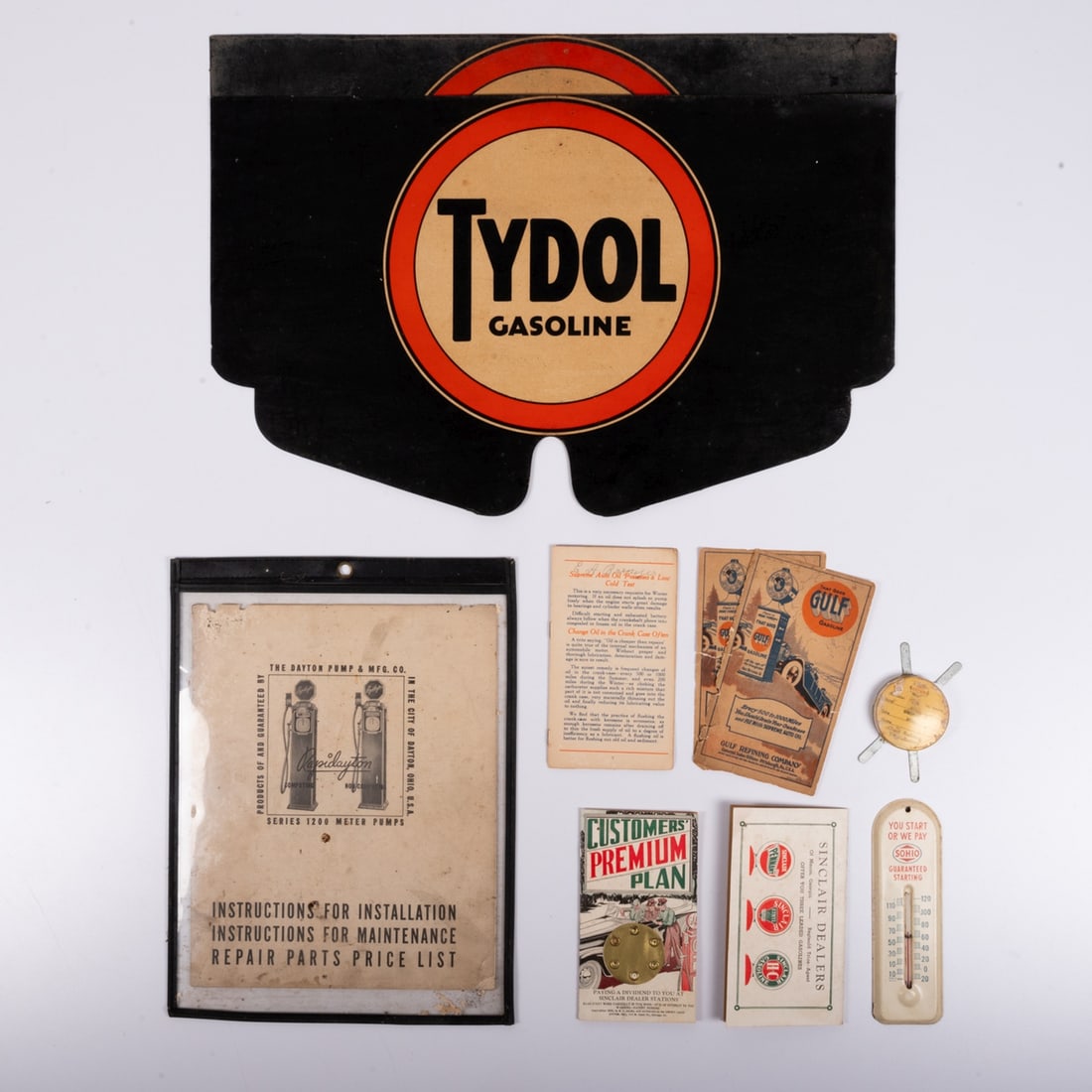 Group Of Vintage Petroliana Signage (1 of 7)