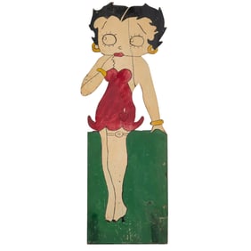 Betty Boop Display Sign
