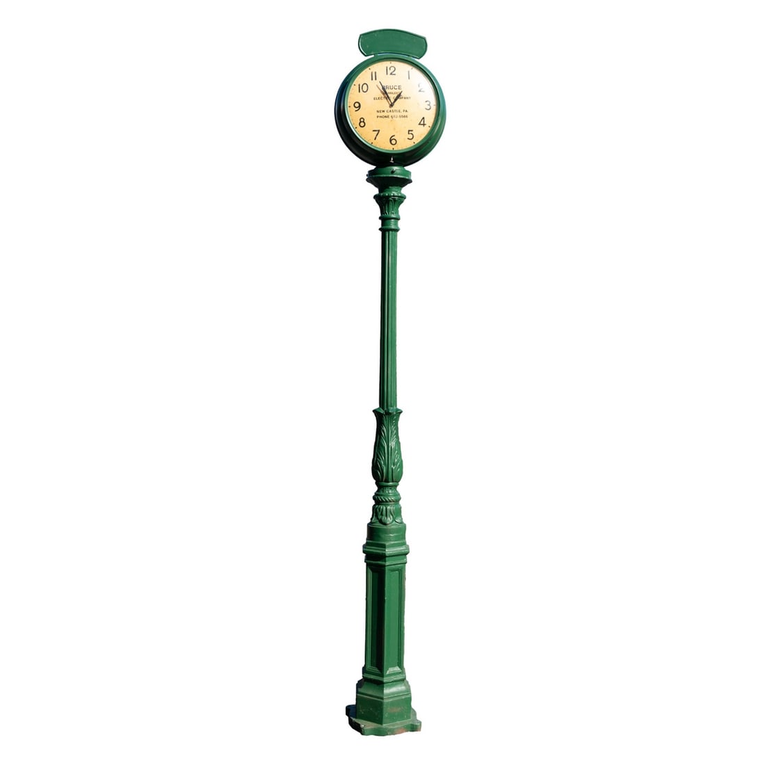 Tall  Double-Sided Electric Street Clock (1 of 8)