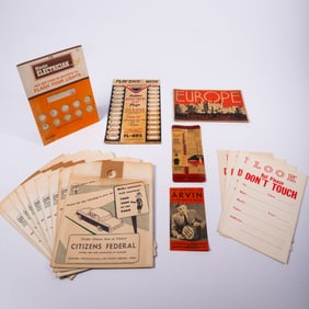 Collection Of Vintage Auto Ephemera