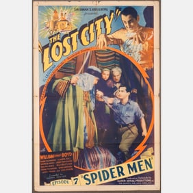 The Lost City Episode 7: Spider Men Poster, Circa 1940s