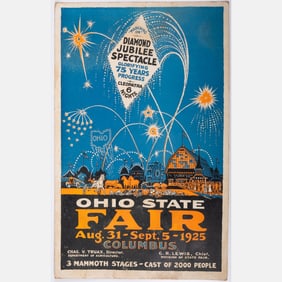 Ohio State Fair Poster ca. 1925