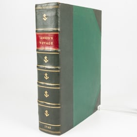 ANSON, George Anson (1697-1762). A Voyage Round the World.
