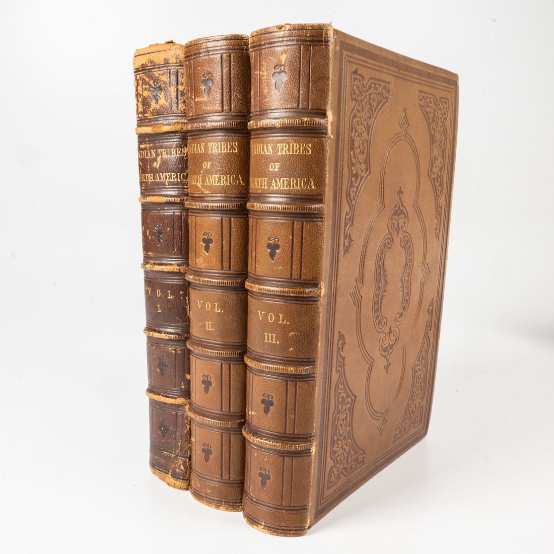 MCKENNEY, Thomas L., (Thomas Loraine) (1785-1859). History of the Indian Tribes of North America. (1 of 6)