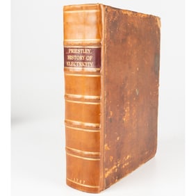 PRIESTLEY, Joseph (1733-1804). History of Electricity.