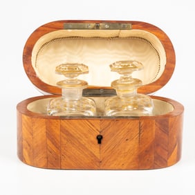 A French Kingwood Perfume Casket