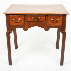 An English Mahogany Low Boy