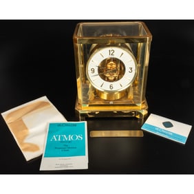 A LeCoultre Atmos Heritage Mantle Clock