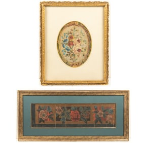 Two French Cartoon Panels