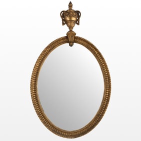 Large American Gilt Mirror