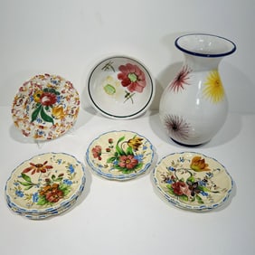 Italian Hand Painted Plates
