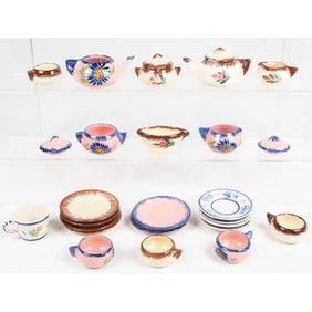 Assorted Quimper Miniature Tea Sets