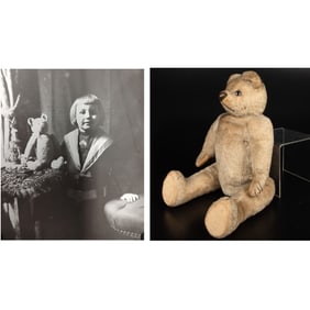 An Early Steiff Teddy Bear