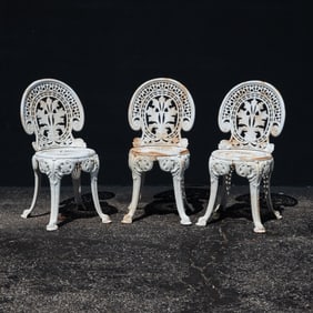 Cast Iron Garden Chairs