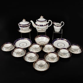 Rare Worcester Martin Barr Tea Service