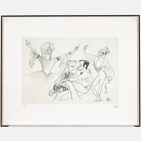 Al Hirschfeld (American, 1903 - 2003)