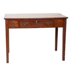 American Mahogany Desk and Chair