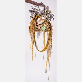 Monica Cioppettini (b. 1994) Re-Jeweled Brooch