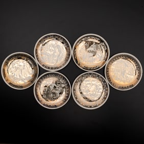 Piero Fornasetti for BonWit Teller Coasters