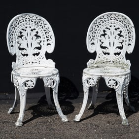 Cast Aluminum Garden Chairs